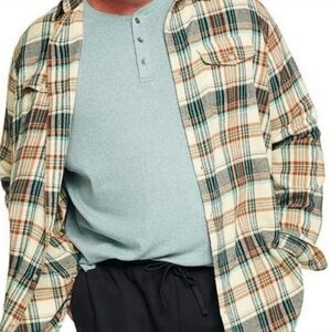 SONOMA MENS BIG & TALL flannel checked plaid NEW
